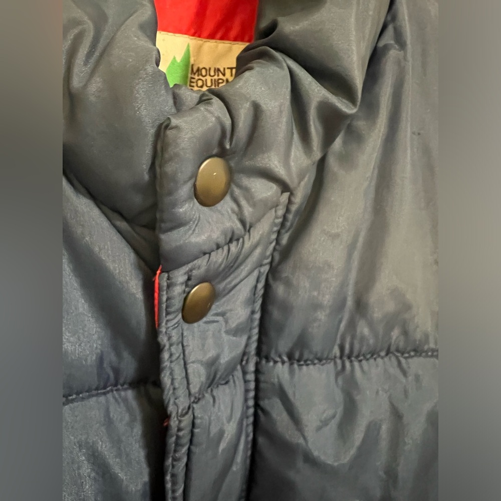 Vintage MEC navy puffer vest S - Picture 3 of 8